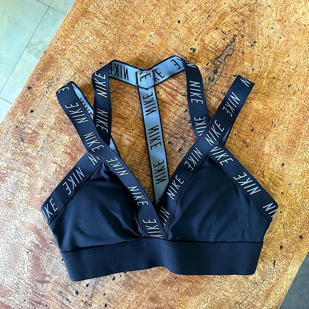 Nike Indy Logo Strap Sports Bra • Size XS